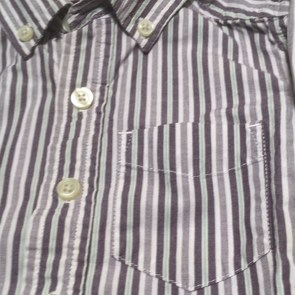 12m (5/$20) Striped Cotton Shirt by Place - Picture 6 of 8